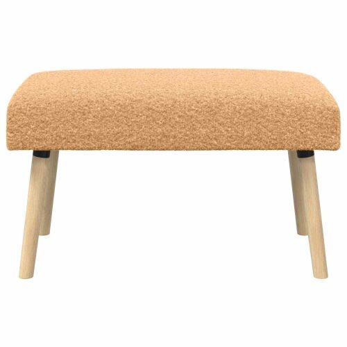 klupa Jednobojno Bež 80 x 40 x 46 cm Bouclé - Bež 80 x 40 x 46 cm Cijena