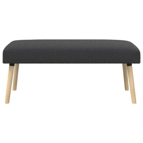 klupa Jednobojno Tamnosiva 110 x 40 x 46 cm Bouclé - Tamnosiva 110 x 40 x 46 cm Cijena