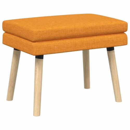 Klupa s dvostrukim slojem Tamno žuta 60 x 40 x 46 cm Tkanina - Tamnožuta 60 x 40 x 46 cm Cijena