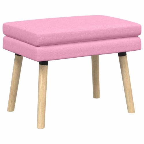 Klupa s dvostrukim slojem Ružičasta 60 x 40 x 46 cm Tkanina - Ružičasta 60 x 40 x 46 cm Cijena