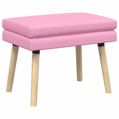 Klupa s dvostrukim slojem Ružičasta 60 x 40 x 46 cm Tkanina - Ružičasta 60 x 40 x 46 cm Cijena