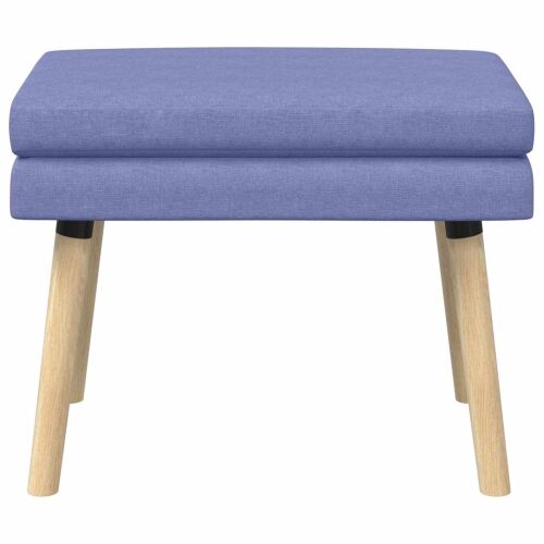 Klupa s dvostrukim slojem Traper plava 60 x 40 x 46 cm Tkanina - Trapere plave boje 60 x 40 x 46 cm Cijena
