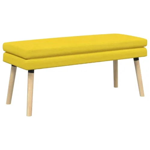 Klupa s dvostrukim slojem Svijetlo žuta 110 x 40 x 47 cm - Svjetložuta 110 x 40 x 47 cm Cijena