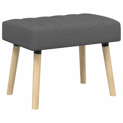 Klupa s utorima Tamnosiva 60 x 40 x 45 cm Tkanina - Tamnosiva 60 x 40 x 45 cm Cijena