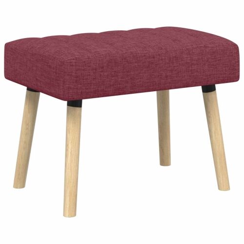 Klupa s utorima Vinska crvena 60 x 40 x 45 cm Tkanina - boja crnog vina 60 x 40 x 45 cm Cijena