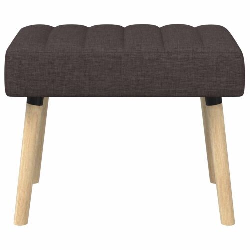 Klupa s utorima Tamno smeđa 60 x 40 x 45 cm Tkanina - Tamno smeđa 60 x 40 x 45 cm Cijena