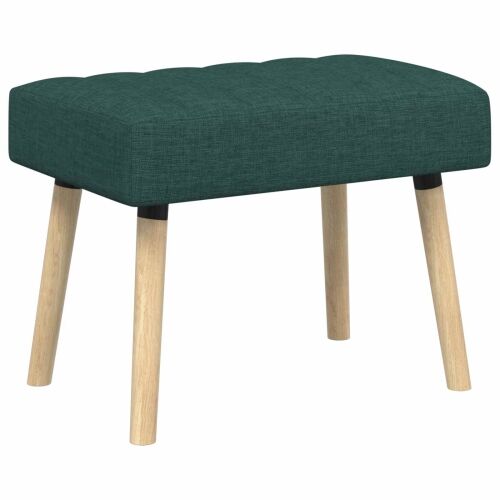 Klupa s utorima Tamnozelena 60 x 40 x 45 cm Tkanina - Tamnozelena 60 x 40 x 45 cm Cijena