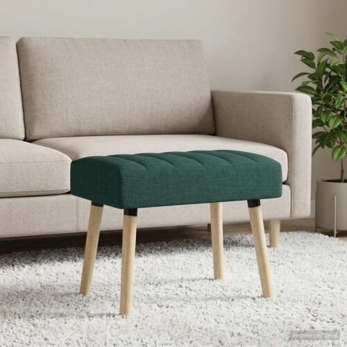 Klupa s utorima Tamnozelena 60 x 40 x 45 cm Tkanina - Tamnozelena 60 x 40 x 45 cm Cijena