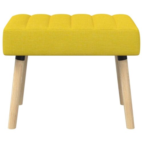 Klupa s utorima Svijetlo žuta 60 x 40 x 45 cm Tkanina - Svjetložuta 60 x 40 x 45 cm Cijena