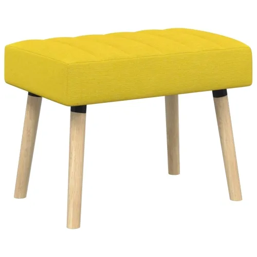Klupa s utorima Svijetlo žuta 60 x 40 x 45 cm Tkanina - Svjetložuta 60 x 40 x 45 cm Cijena