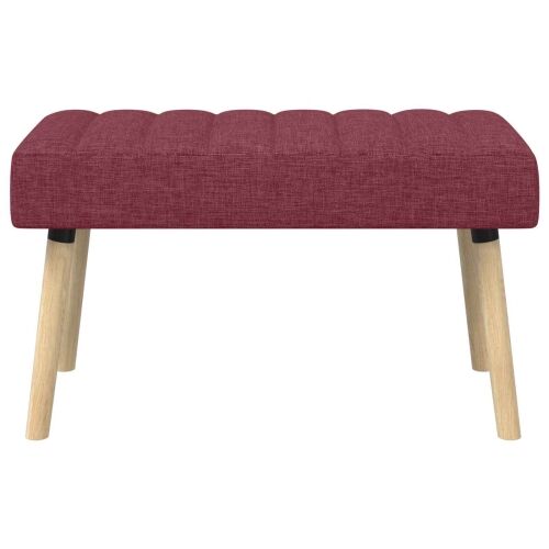 Klupa s utorima Vinska crvena 80 x 40 x 46 cm Tkanina - boja crnog vina 80 x 40 x 46 cm Cijena