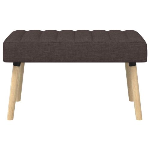 Klupa s utorima Tamno smeđa 80 x 40 x 46 cm Tkanina - Tamno smeđa 80 x 40 x 46 cm Cijena