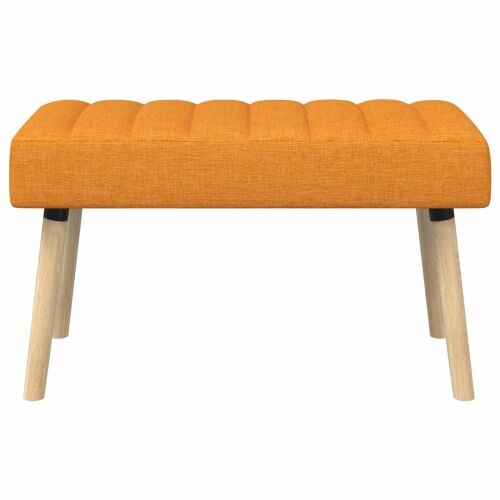 Klupa s utorima Tamno žuta 80 x 40 x 46 cm Tkanina - Tamnožuta 80 x 40 x 46 cm Cijena