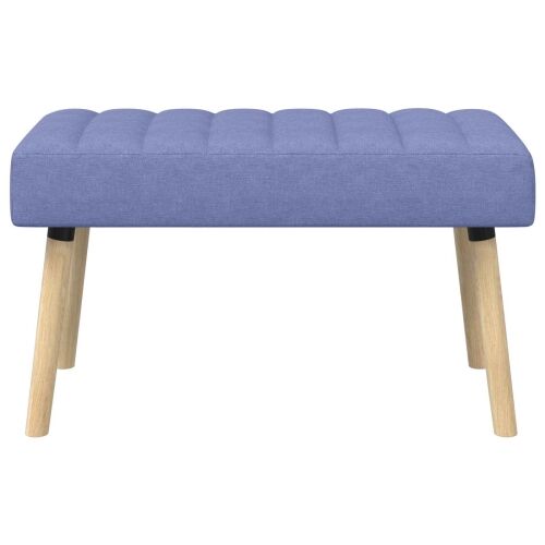 Klupa s utorima Traper plava 80 x 40 x 46 cm Tkanina - Trapere plave boje 80 x 40 x 46 cm Cijena