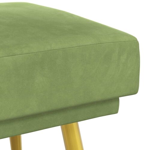 Klupa s dvostrukim slojem Svijetlo zelena 120 x 45 x 46 cm - Svijetlo zelena Cijena
