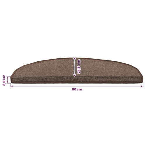 Samoljepljivi stepenasti ulošci 15 kom. 80 x 24,5 x 3,5 cm - smeđa s natpisom coffee 80 x 24,5 x 3,5 cm 15 Cijena