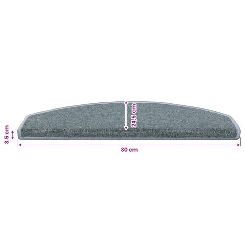 Samoljepljivi stepenasti ulošci 15 kom. 80 x 24,5 x 3,5 cm - Morsko plava 80 x 24,5 x 3,5 cm 15 Cijena