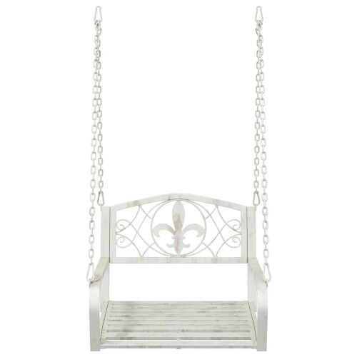 Ljuljačka Čelik 71,5 x 59 x 55 cm Antič White - antično bijela 71,5 x 59 x 55 cm Cijena