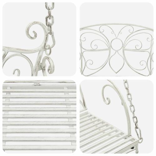 Ljuljačka Čelik 105,5 x 61 x 56 cm Antič White - antično bijela 105,5 x 61 x 56 cm Cijena