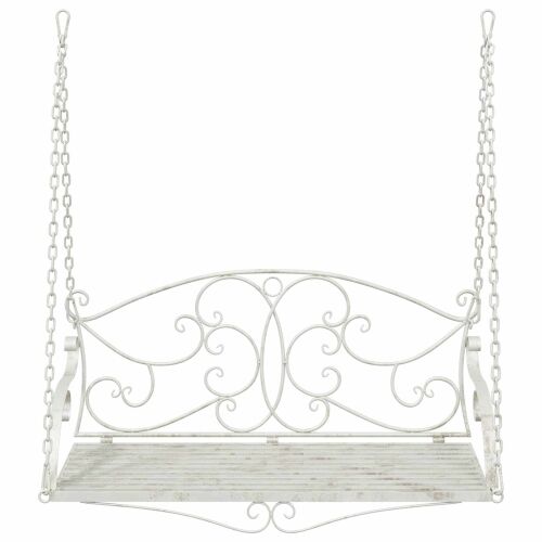 Ljuljačka Čelik 110 x 52,5 x 47 cm Antič White - antično bijela 110 x 52,5 x 47 cm Cijena