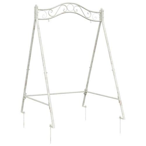 Okvir za ljuljačku Antič White 113 x 121,5 x 168 cm Čelik - antično bijela Cijena
