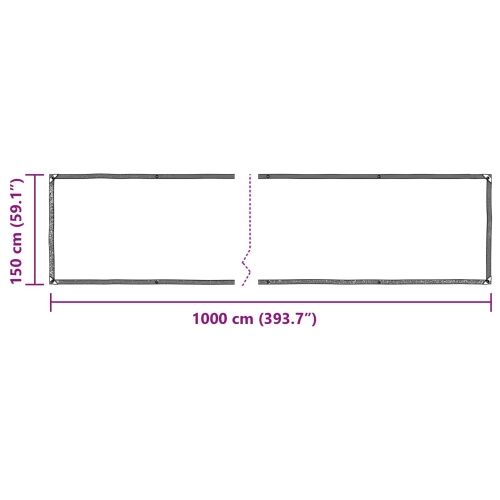 Tarpaulin *Transparent*an 10 x 1,5 m PE - 1,5 x 10 m Cijena