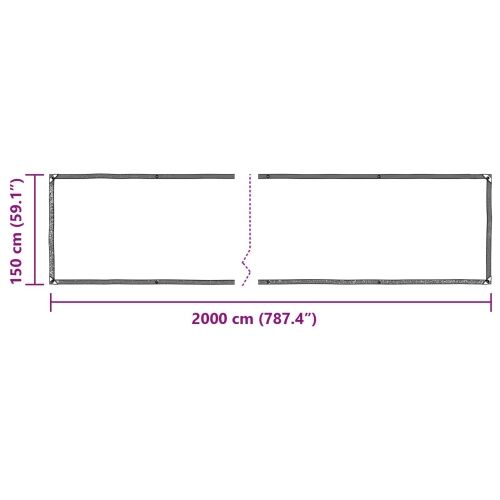Tarpaulin *Transparent*an 20 x 1,5 m PE - 1,5 x 20 m Cijena