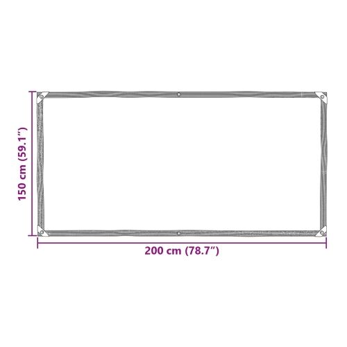 Tarpaulin *Transparent*an 2 x 1,5 m PE - 1,5 x 2 m Cijena