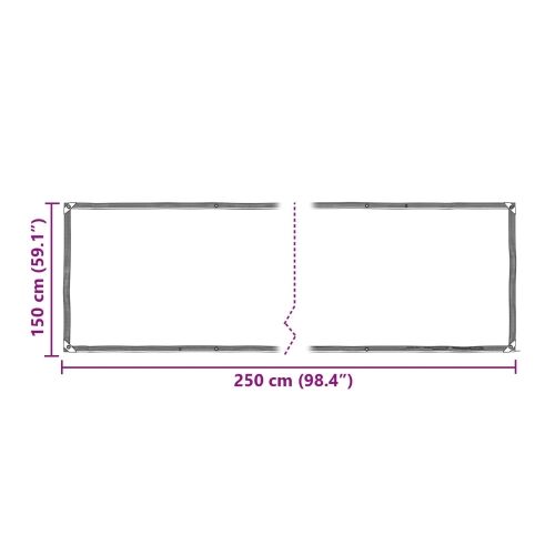 Tarpaulin *Transparent*an 2,5 x 1,5 m PE - 1,5 x 2,5 m Cijena