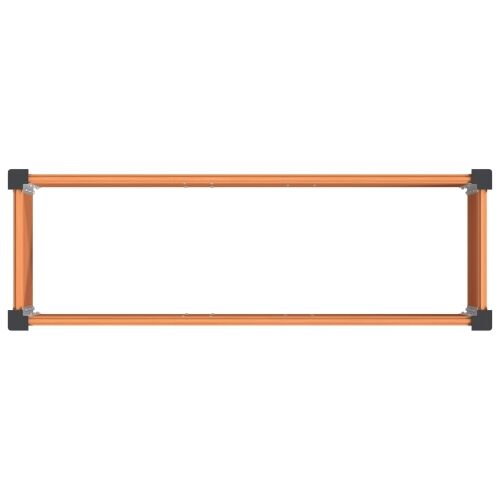 Povišena gredica - Vrtna gredica Smeđa 150 x 50 x 54 cm WPC i aluminij - 150 x 50 x 54 cm Smeđa Cijena