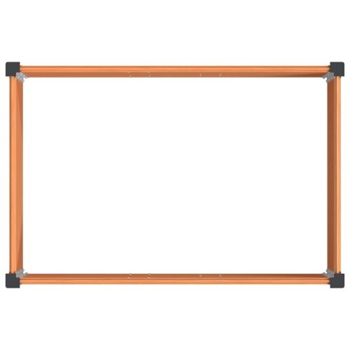 Povišena gredica - Vrtna gredica Smeđa 150 x 100 x 54 cm WPC i aluminij - 150 x 100 x 54 cm Smeđa Cijena
