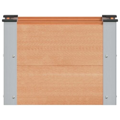 Povišena gredica - Vrtna gredica Smeđa 50 x 30 x 36 cm WPC i aluminij - 50 x 30 x 36 cm Smeđa Cijena