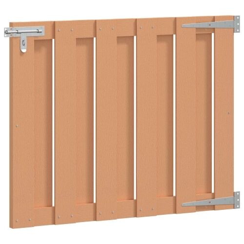 Dvorišna vrata - Vrtna vrata 100 x 80 cm WPC i aluminij Smeđa - 100 x 80 cm Smeđa Cijena