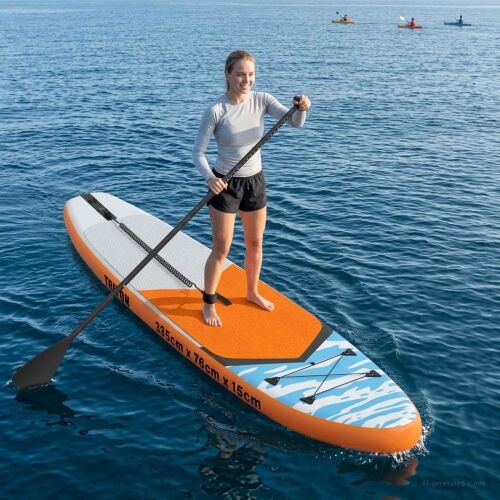 Naflopni Sup TRITON 335 x 76 x 15 cm Plava za - Plava (uzorak valova) 335 x 76 x 15 cm Cijena