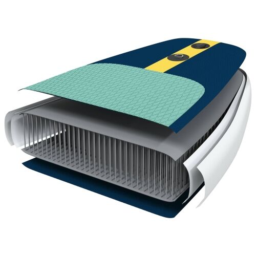 Inflatabilna Daske za Stajanje APEX 335 x 76 x 15 cm Plava za - Tamno plava (uzorak valova) 335 x 76 x 15 cm Cijena