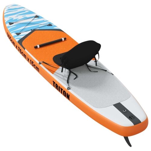 SUP Daska s Mjestom 2-u-1 TRITON 305 x 76 x 15 cm Plava - Plava 305 x 76 x 15 cm Cijena