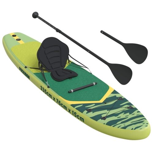 SUP Daska s Mjestom 2-u-1 POSEIDON 335 x 76 x 15 cm Zelena - Zelena 335 x 76 x 15 cm Cijena