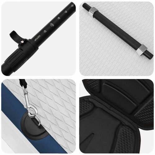 SUP Daska s Mjestom 2-u-1 APEX 335 x 76 x 15 cm Plava - Tamno plava 335 x 76 x 15 cm Cijena