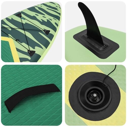 SUP Daska s Mjestom 2-u-1 POSEIDON 366 x 81 x 15 cm Zelena - Zelena 366 x 81 x 15 cm Cijena