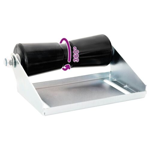 Valjak prikolice broda s držačem 25,4 cm Pocinčani čelik - 30 x 21 x 11,5 cm Cijena