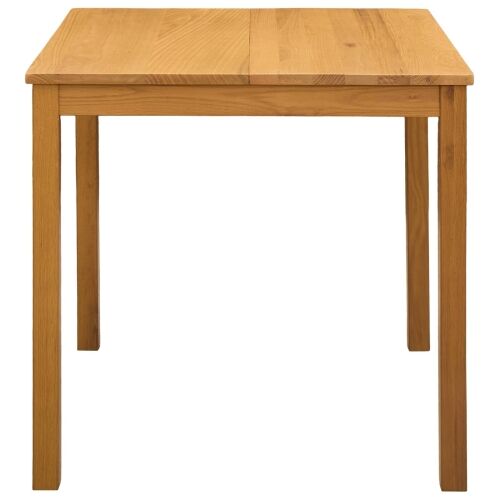 Stol za objedovanje 110 x 75 x 75 cm Čvrsto Hrastovo Drvo - 110 x 75 x 75 cm Cijena