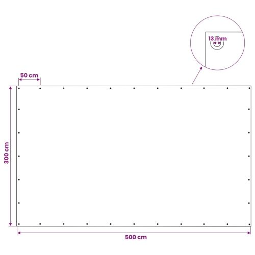 Cerada s rupama Zelena 3 x 5 m 140 gsm PE - 3 x 5 m Zelena Cijena