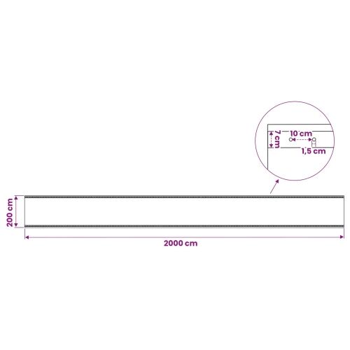 Cerada s rupama Zelena 2 x 20 m 260 gsm PE - 2 x 20 m 1 Zelena Cijena