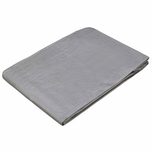 Cerada s rupama Svjetlosiva 4 x 8 m 90 gsm PE - Svjetlosiva 4 x 8 m 90 g/m² Cijena
