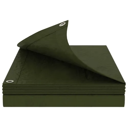 Cerada s rupama Zelena 4 x 4 m 260 gsm PE - Zelena 4 x 4 m 260 g/m² Cijena