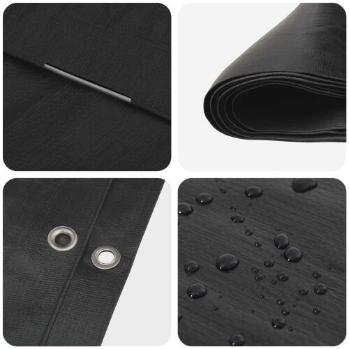 Cerada s rupama Antracit siva 6 x 6 m 180 gsm PE - antracit siva 6 x 6 m 180 g/m² Cijena