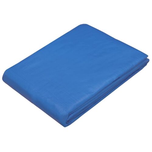 Cerada s rupama Plava 4 x 6 m 180 gsm PE - Plava 4 x 6 m 180 g/m² Cijena