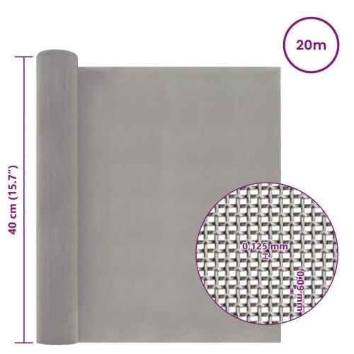 Mrežna tkanina 40 x 2000 cm 120 Mesh Nehrđajući čelik 201 - 40 x 2000 cm 120 mreža Cijena
