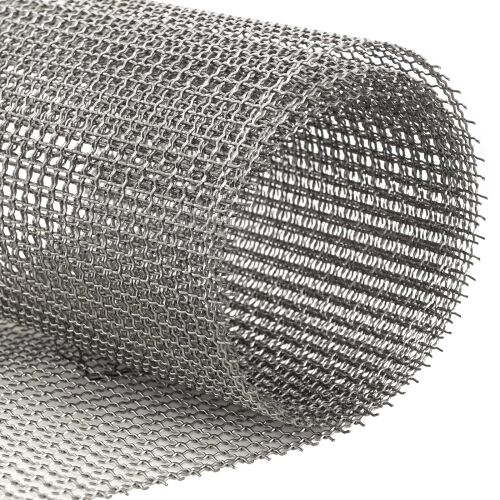 Mrežna tkanina 20 x 500 cm 3 Mesh Nehrđajući čelik 201 Srebrna - 20 x 500 cm 3 mreža Cijena