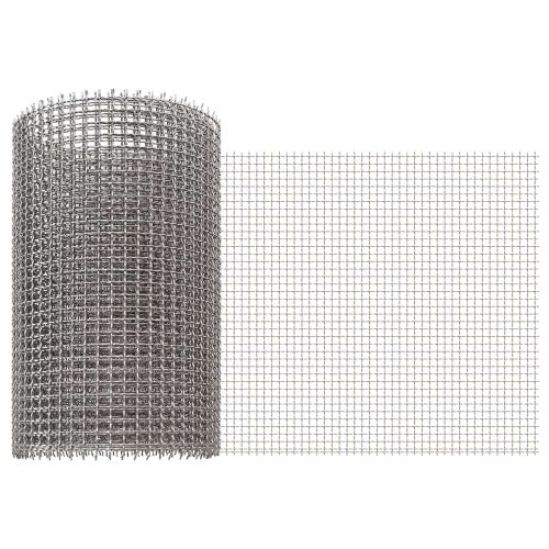Mrežna tkanina 20 x 500 cm 3 Mesh Nehrđajući čelik 201 Srebrna - 20 x 500 cm 3 mreža Cijena